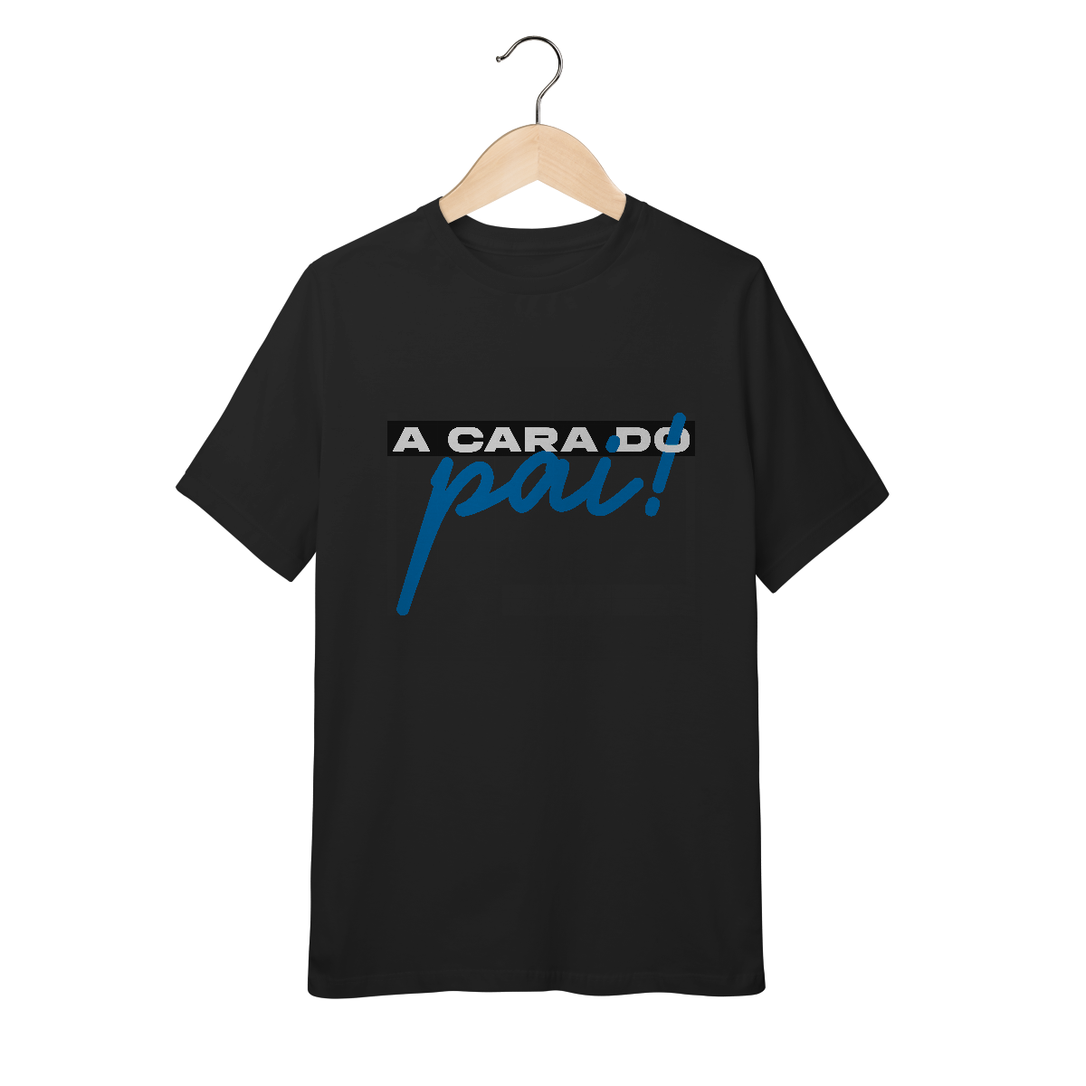 Nome do produto: Camiseta Infantil (10 a 14) - A cara do pai