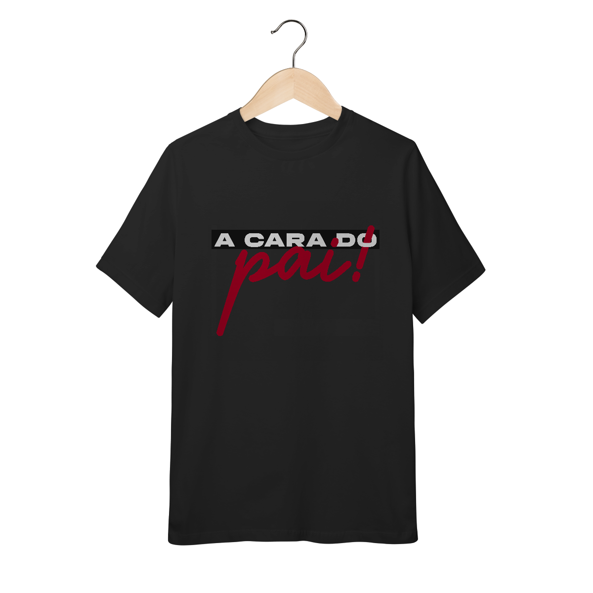 Nome do produto: Camiseta Infantil (10 a 14) - A cara do pai 2