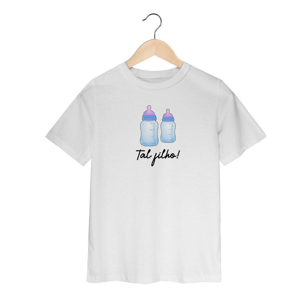 Nome do produto: Camiseta infantil (2 a 8) - Tal filho Masc