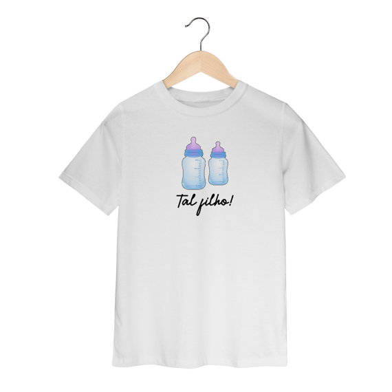 Camiseta infantil (2 a 8) - Tal filho Masc