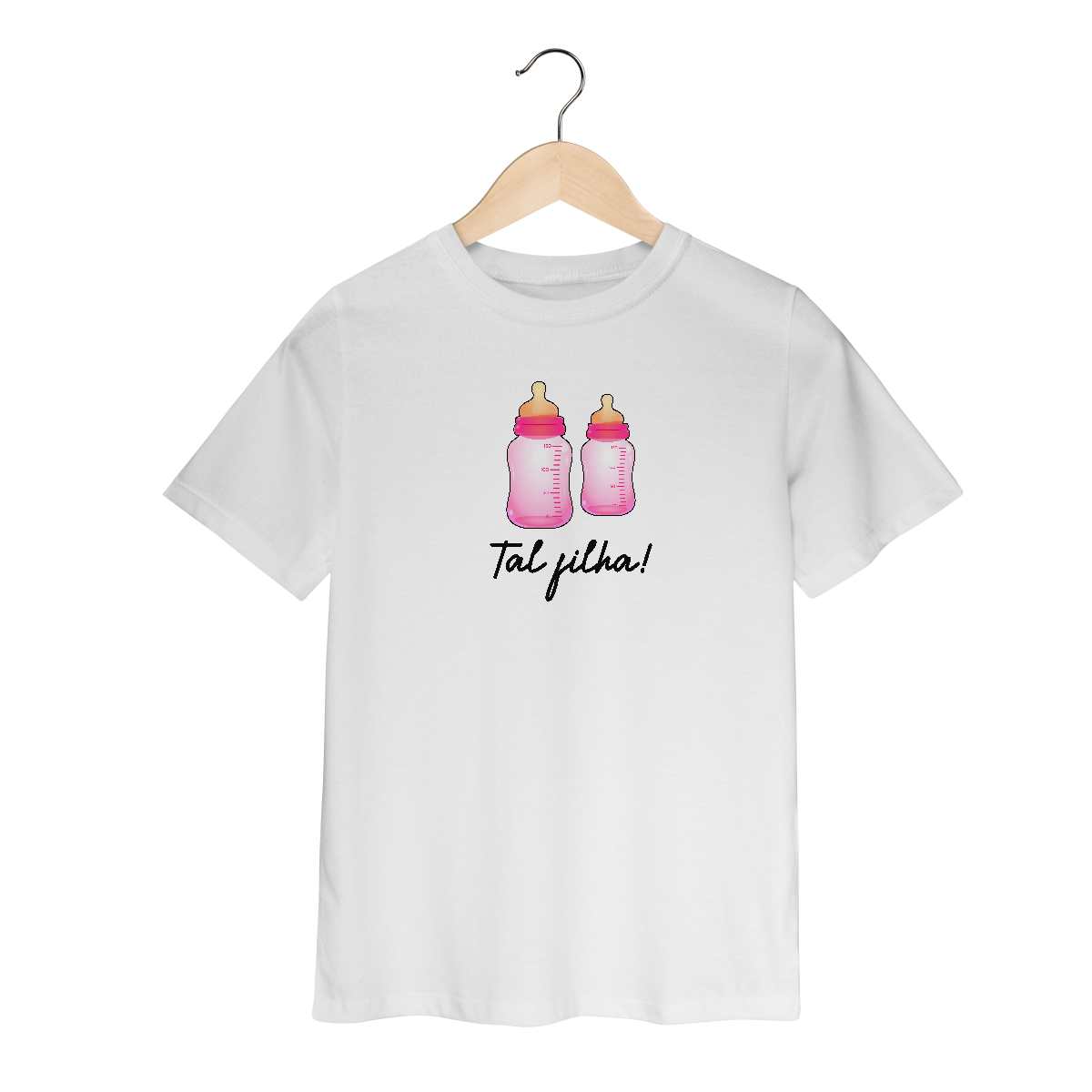 Nome do produto: Camiseta infantil (2 a 8) - Tal filho Fem
