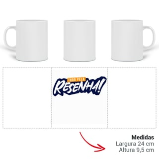 Nome do produto Tudo pela Resenha - Caneca Mágica