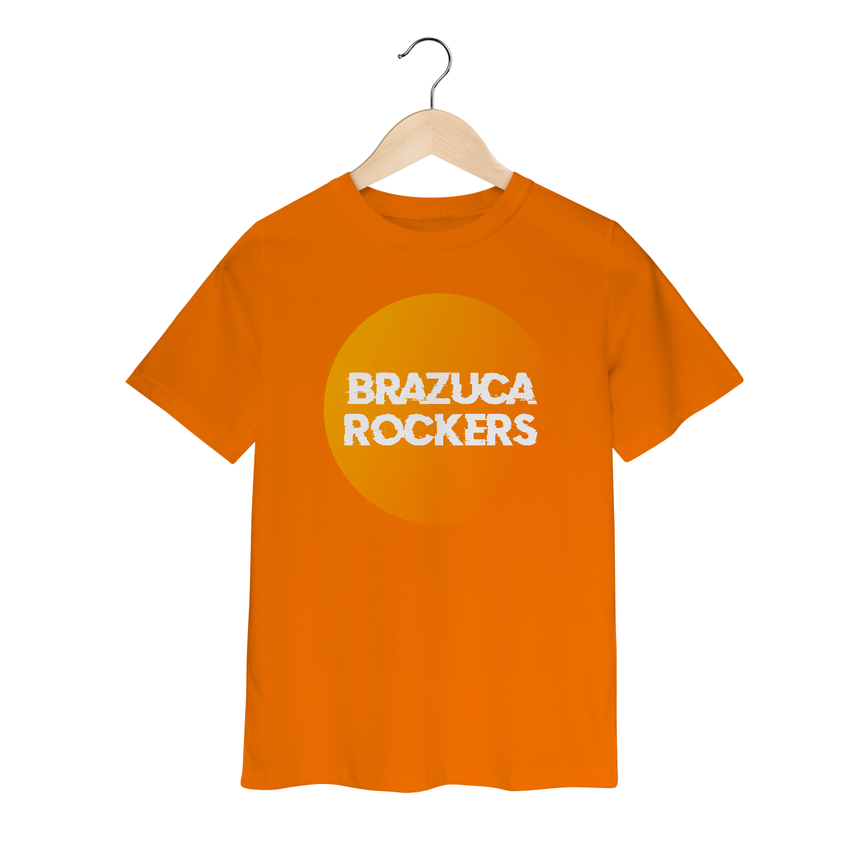 Nome do produto: Camiseta Classic Infantil - Brazuca Rockers