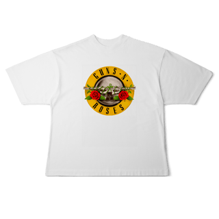 Nome do produto Camiseta Oversized - Guns N' Roses