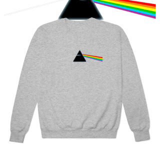 Nome do produto Moletom Prime Fechado - Pink Floyd