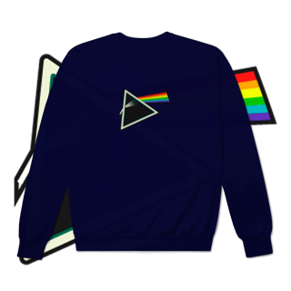 Nome do produto Moletom Prime Fechado - Pink Floyd 4