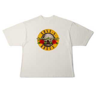 Nome do produto Camiseta Oversized - Guns N' Roses