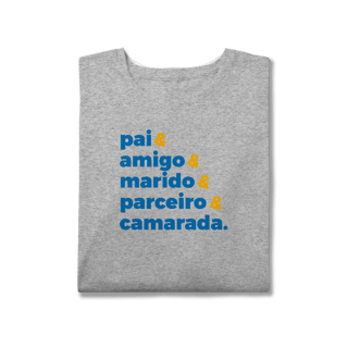 Nome do produto T-Shirt (Plus Size) - Pai & Marido