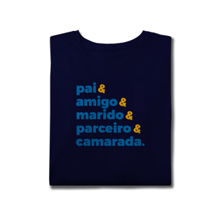 Nome do produto T-Shirt (Plus Size) - Pai & Marido