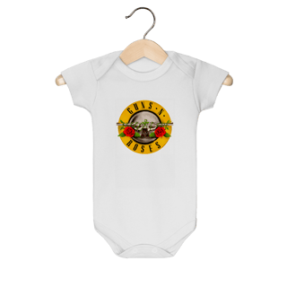Nome do produto Body Infantil - Guns N' Roses