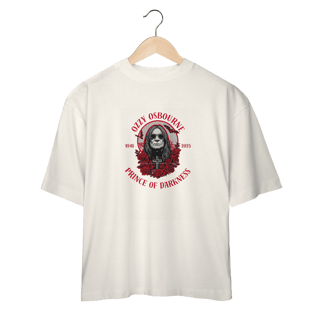 Nome do produto Camiseta Oversized - Ozzy Osbourne EDIÇÃO ESPECIAL