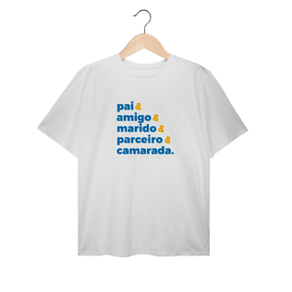 Nome do produto T-Shirt (Plus Size) - Pai & Marido