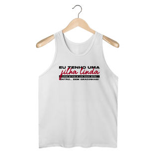 Nome do produto Regata Masculina - Filha Linda