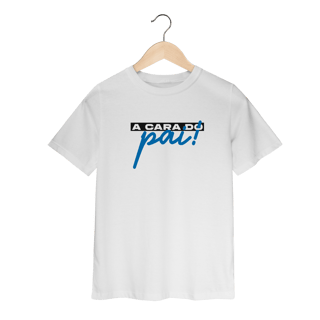 Nome do produto Camiseta infantil (2 a 8) - A cara do pai