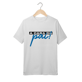 Nome do produto Camiseta Infantil (10 a 14) - A cara do pai