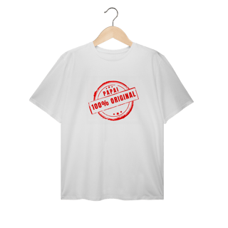 Nome do produto T-Shirt (Plus Size) - Pai 100% Original