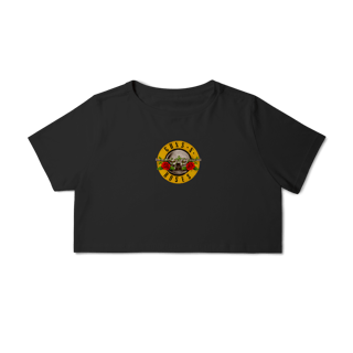 Nome do produto Camisa Cropped - Guns N' Roses