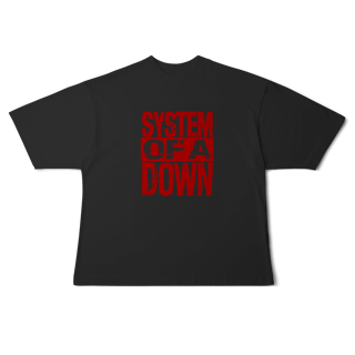 Nome do produto Camiseta Oversized - SOAD