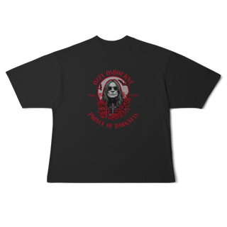 Nome do produto Camiseta Oversized - Ozzy Osbourne EDIÇÃO ESPECIAL