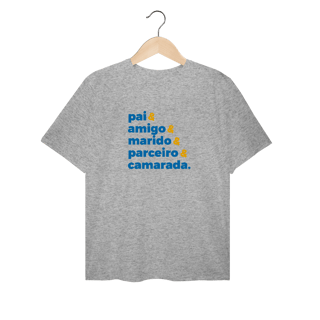 Nome do produto T-Shirt (Plus Size) - Pai & Marido