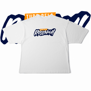 Nome do produto Tudo pela Resenha - Camiseta Oversized