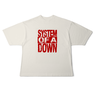 Nome do produto Camiseta Oversized - SOAD