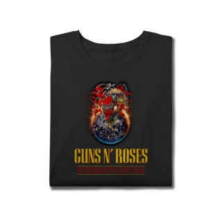 Nome do produto T-Shirt (Plus Size) - Guns N' Roses ESPECIAL