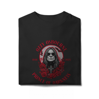 Nome do produto Camiseta Oversized - Ozzy Osbourne EDIÇÃO ESPECIAL