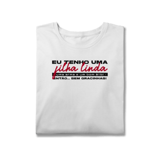 Nome do produto T-Shirt (Plus Size) - Filha Linda
