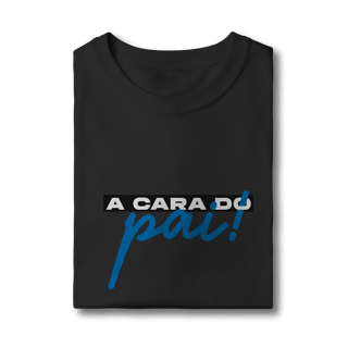 Nome do produto Camiseta infantil (2 a 8) - A cara do pai