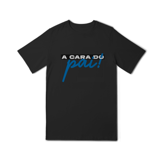 Nome do produto Camiseta Infantil (10 a 14) - A cara do pai