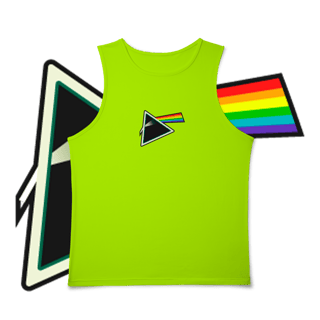 Nome do produto Regata Masculina Dry Fit - Pink Floyd 4