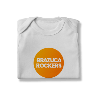 Nome do produto Body Infantil - Brazuca Rockers
