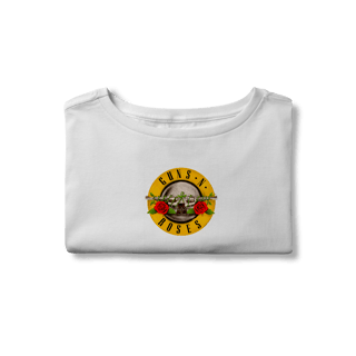 Nome do produto Camisa Cropped - Guns N' Roses