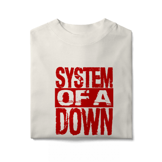 Nome do produto Camiseta Oversized - SOAD