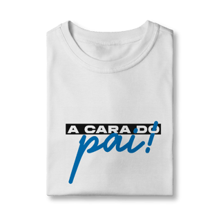 Nome do produto Camiseta infantil (2 a 8) - A cara do pai