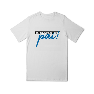 Nome do produto Camiseta Infantil (10 a 14) - A cara do pai