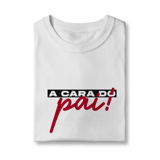 Nome do produto Camiseta infantil (2 a 8) - A cara do pai 2