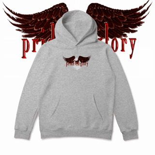 Nome do produto Moletom Canguru - Pride & Glory logo