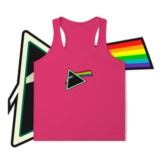 Nome do produto Regata Feminina Dry Fit - Pink Floyd 4