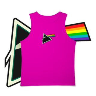 Nome do produto Regata Masculina Dry Fit - Pink Floyd 4