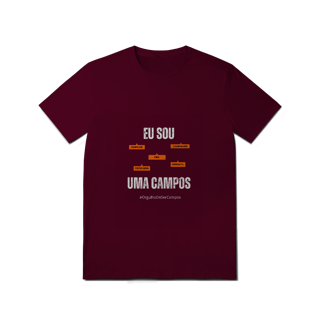 Nome do produto Camiseta Feminina Eu Sou Uma Campos – Nome Que Representa (Quality Adulto)