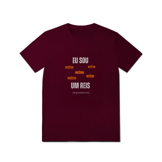 Nome do produto Camiseta Masculina Eu Sou Um Reis – Nome Que Representa (Malha Quality)