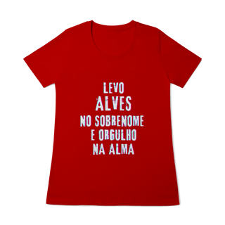 Nome do produto Baby Long Alves no Nome, Orgulho na Alma (Malha Quality)