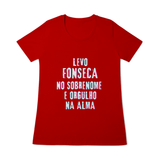 Nome do produto Baby Long Fonseca no Nome, Orgulho na Alma (Malha Quality)