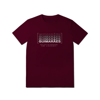 Nome do produto Camiseta Unissex “Guimarães, Mais que um Sobrenome, um Legado!” – Vista o Legado (Malha Quality)