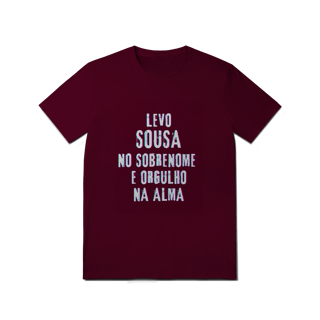 Nome do produto Camiseta Unissex Sousa no Nome, Orgulho na Alma (Malha Quality)