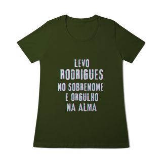 Nome do produto Baby Long Rodrigues no Nome, Orgulho na Alma (Malha Quality)