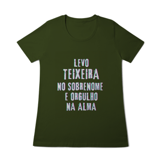 Nome do produto Baby Long Teixeira no Nome, Orgulho na Alma (Malha Quality)
