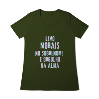 Nome do produto Baby Long Morais no Nome, Orgulho na Alma (Malha Quality)
